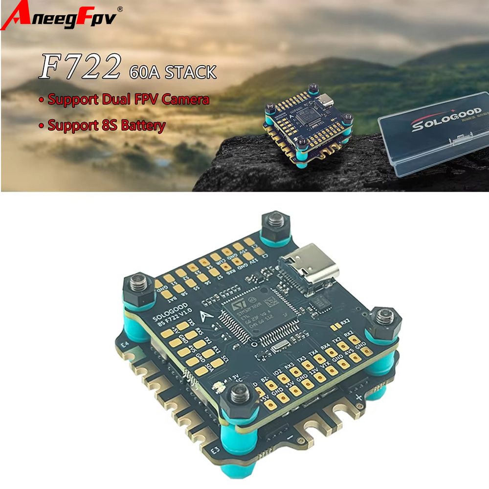 Fpv Drone Battery - SoloGood 8S F722 60A Stack ICM42688P