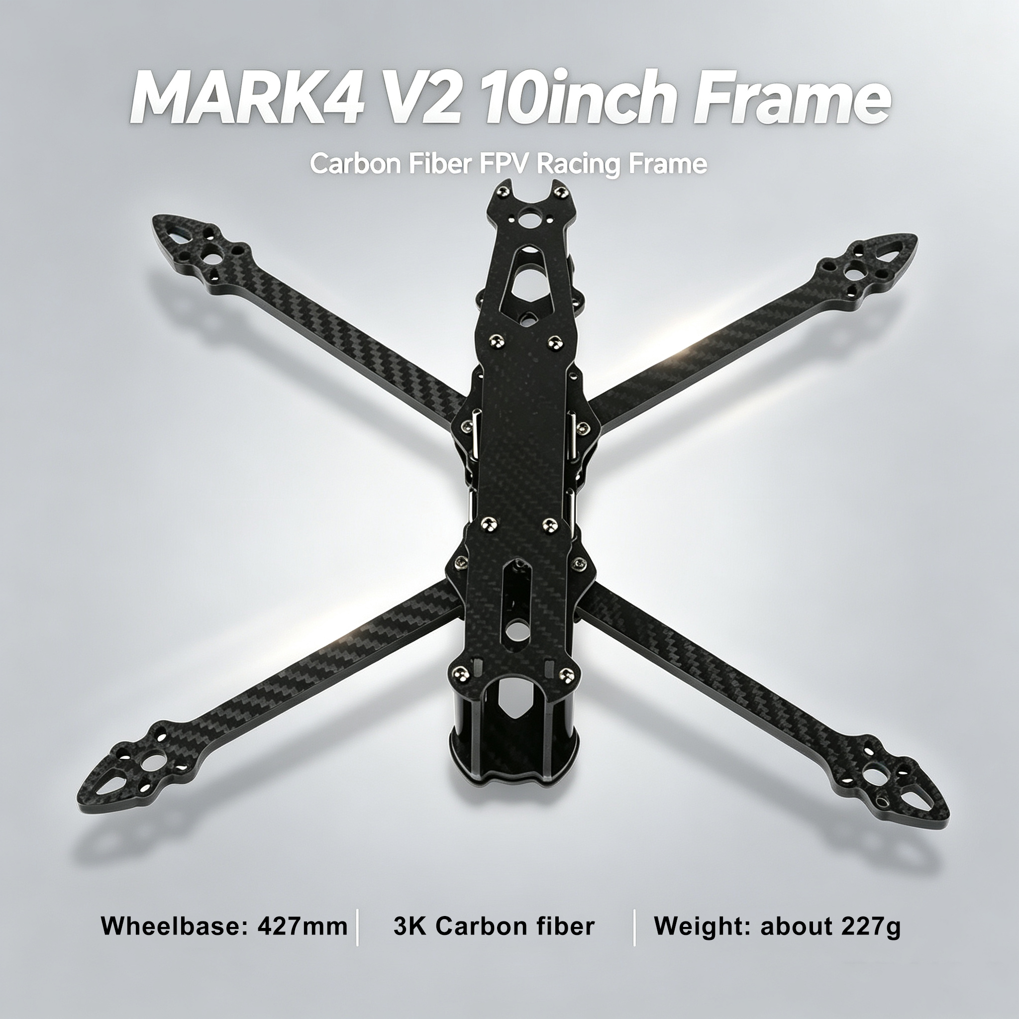 Fpv Drone Kit - MARK4 FPV Drone Karbon Fiber Gövde