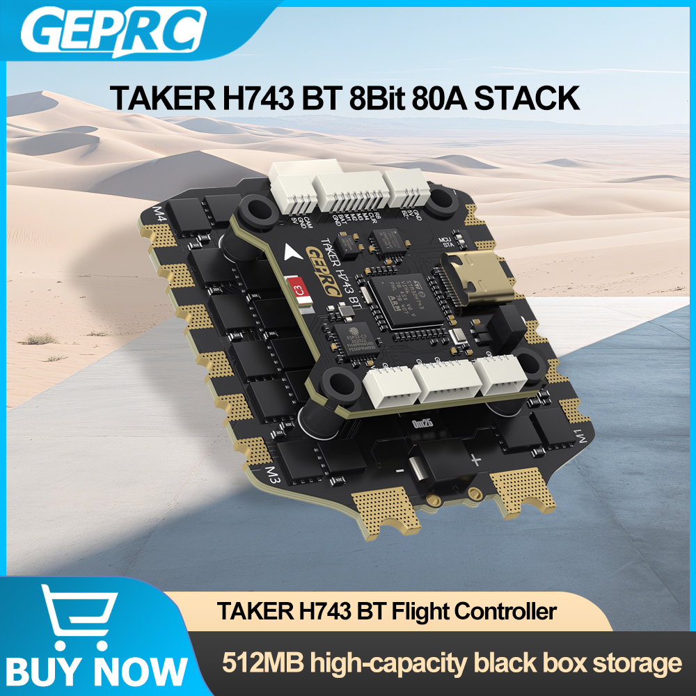 Fpv Drone Esc - GEPRC TAKER H743 BT 8Bit 80A
