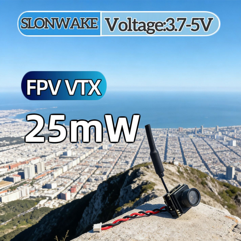 Fpv Drone Vtx - SLONWAKE FPV 25mW güç simülasyonu VTX
