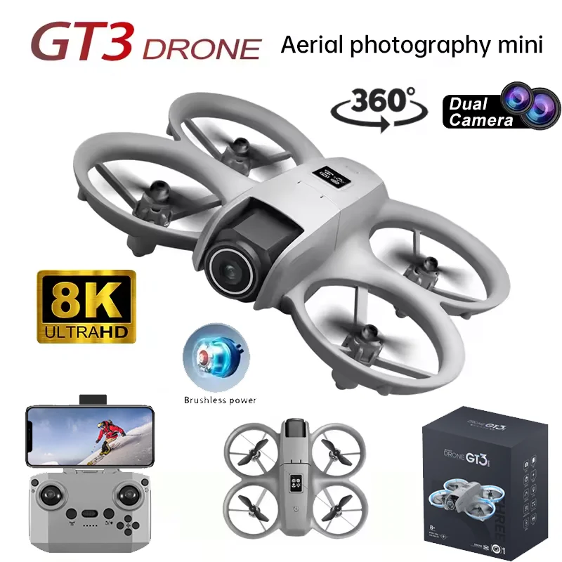 Fpv Drone Charger - Orijinal GT3 Drone 8K GPS HD