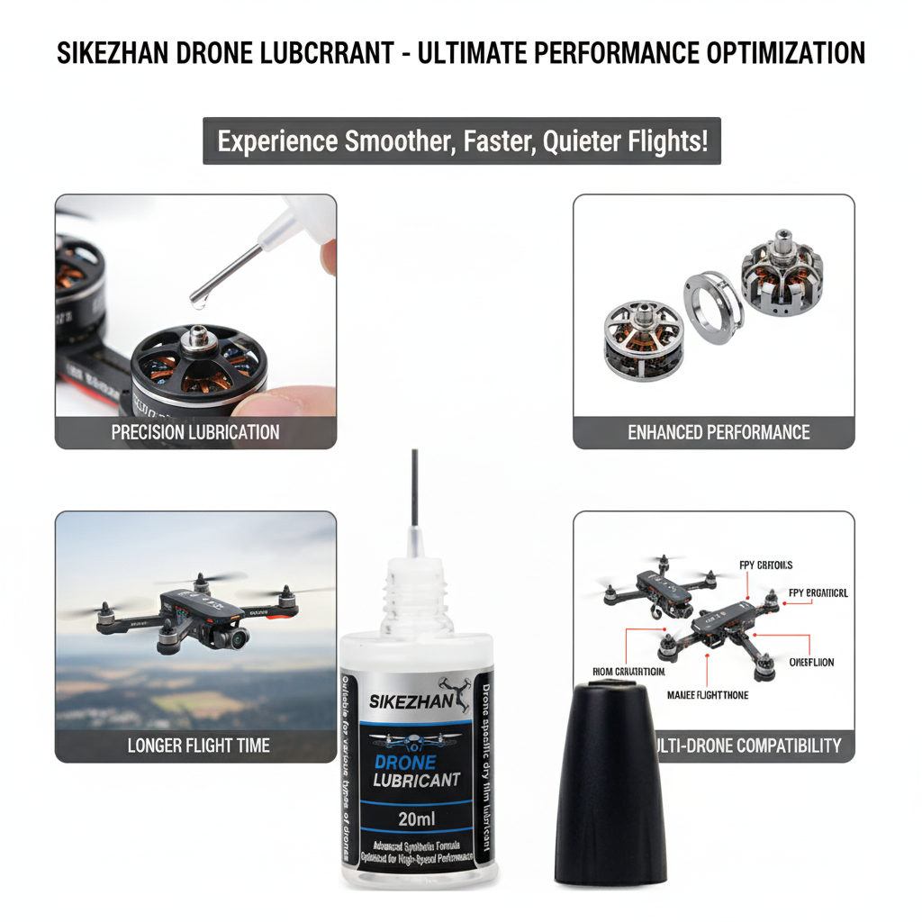 Fpv Drone Quadcopter - Mikro Drone Motor Rulman Yağlayıcı Yağ