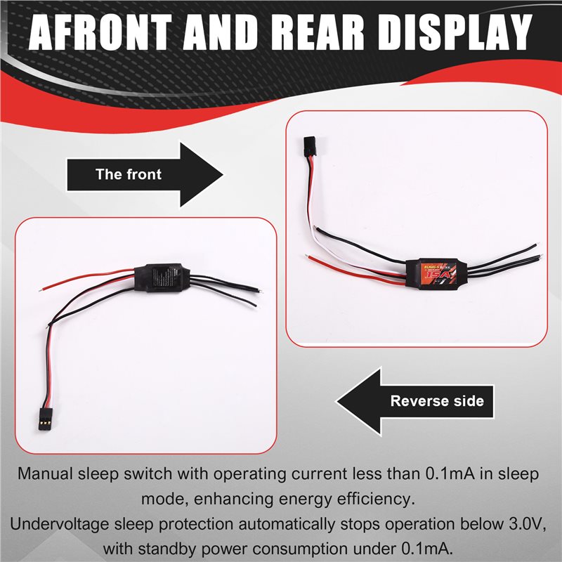 Fpv Drone Esc - AS96-Blheli RC Fırçasız ESC 15A Elektrikli