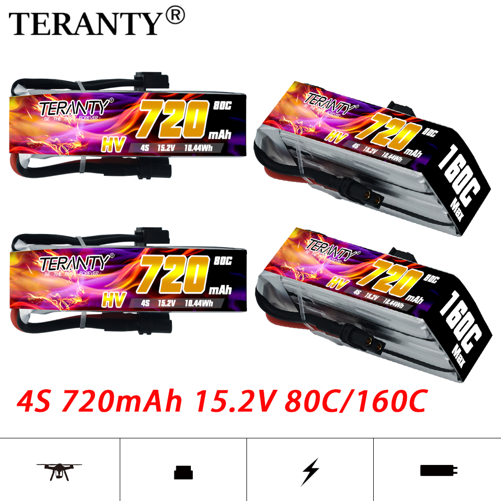 Fpv Drone Kit - TERANTY 720mAh 4S 15.2V HV Lipo