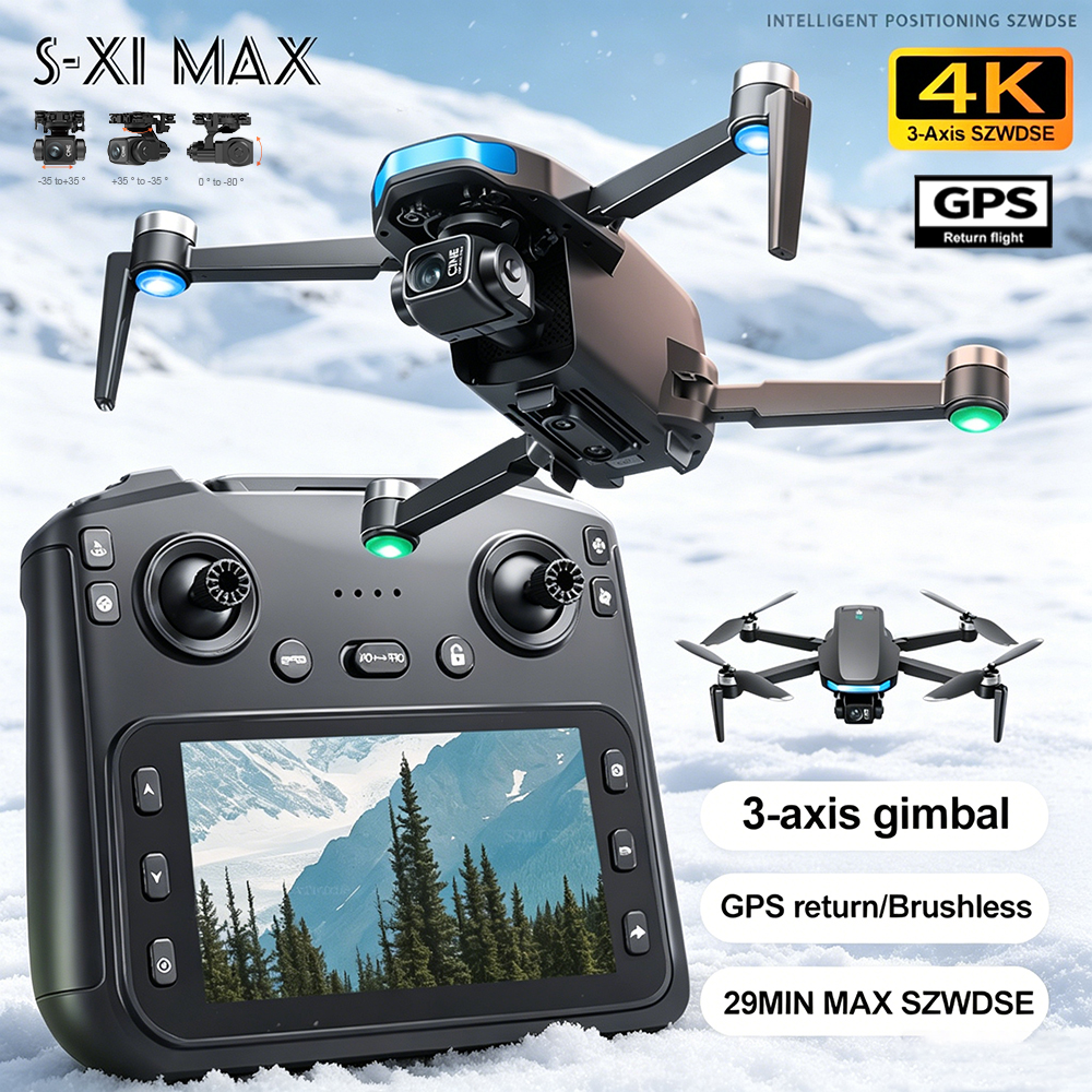 Fpv Drone Charger - Yeni S-X1 MAX Drone GPS 8K