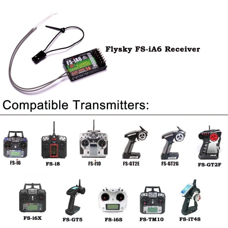 Flysky FS-IA6 Alıcı 6CH Çift A - Fpv Drone Battery incelemesi ve fiyatı