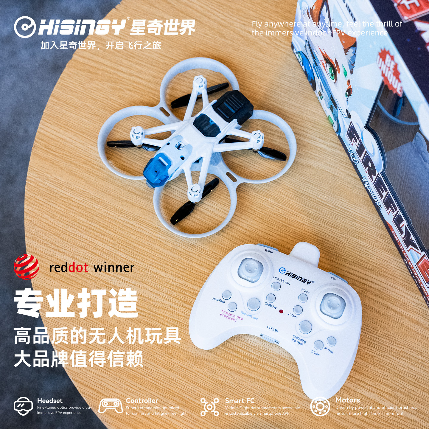 Hisingy Firefly-EX model Başla - Fpv Drone Charger incelemesi ve fiyatı