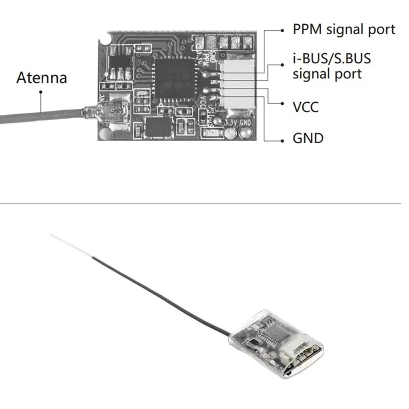 Flysky FS-8A 8CH 18CH Mini Alı - Fpv Drone Battery incelemesi ve fiyatı
