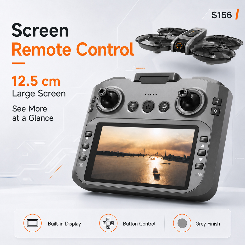 ZNLYRION S156 RC Drone 8K Çift - Fpv Drone Bag incelemesi ve fiyatı