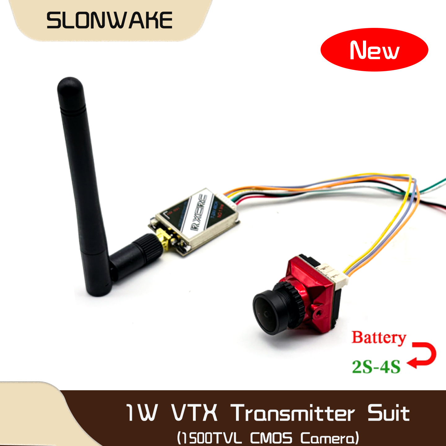 SLONWAKE 5.8G 48CH 1W VTX 100/ - Fpv Drone Camera incelemesi ve fiyatı
