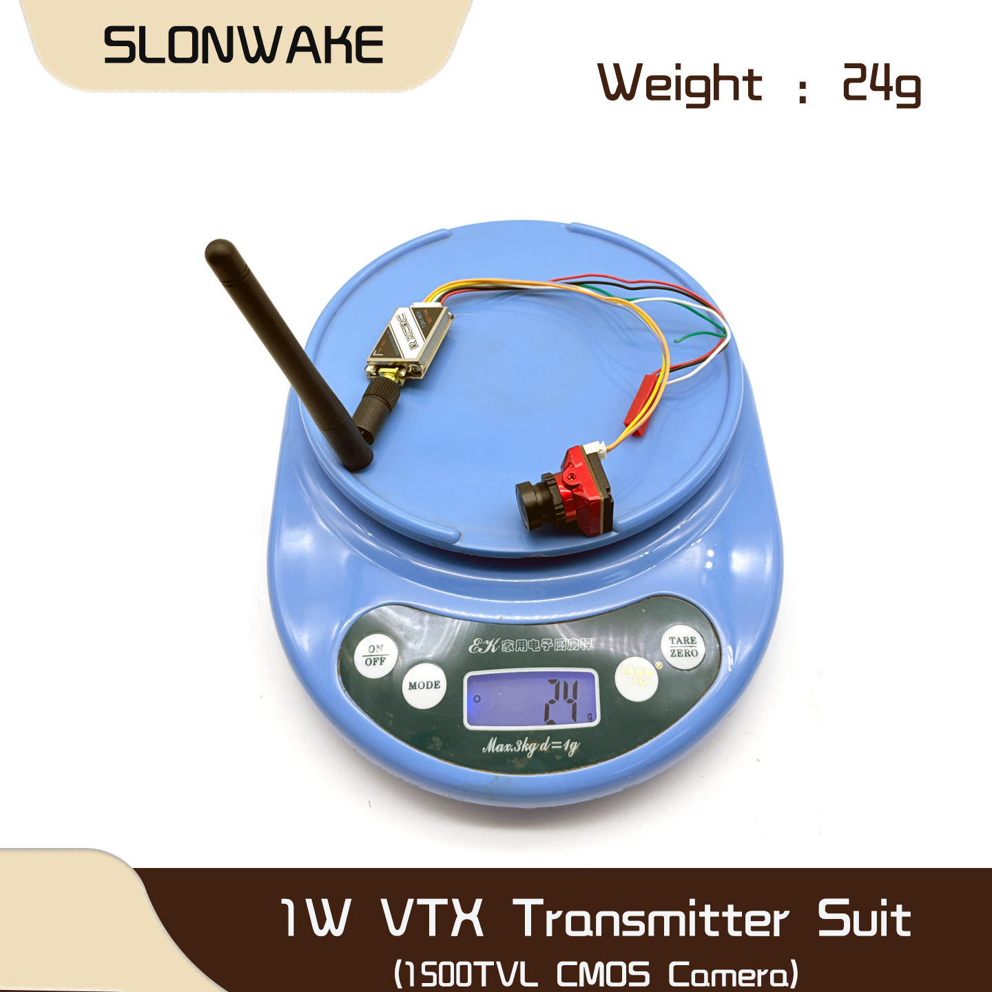 SLONWAKE 5.8G 48CH 1W VTX 100/ - Fpv Drone Camera incelemesi ve fiyatı
