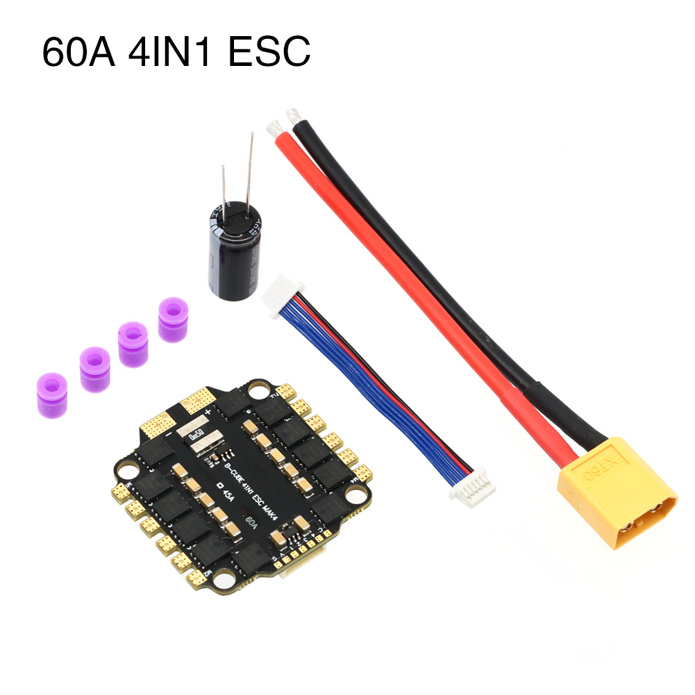 UAngel 4IN1 45A 60A ESC BLHELI - Fpv Drone Esc incelemesi ve fiyatı