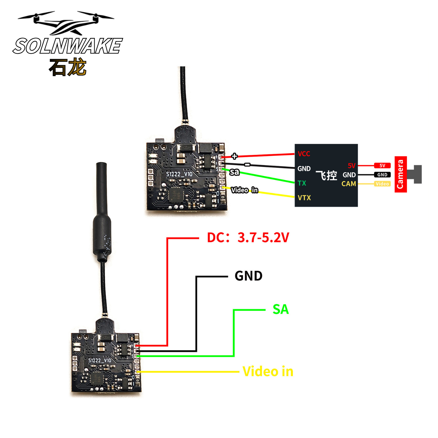SLONWAKE Nano 5.8G 48CH 200 mW - Fpv Drone Vtx incelemesi ve fiyatı
