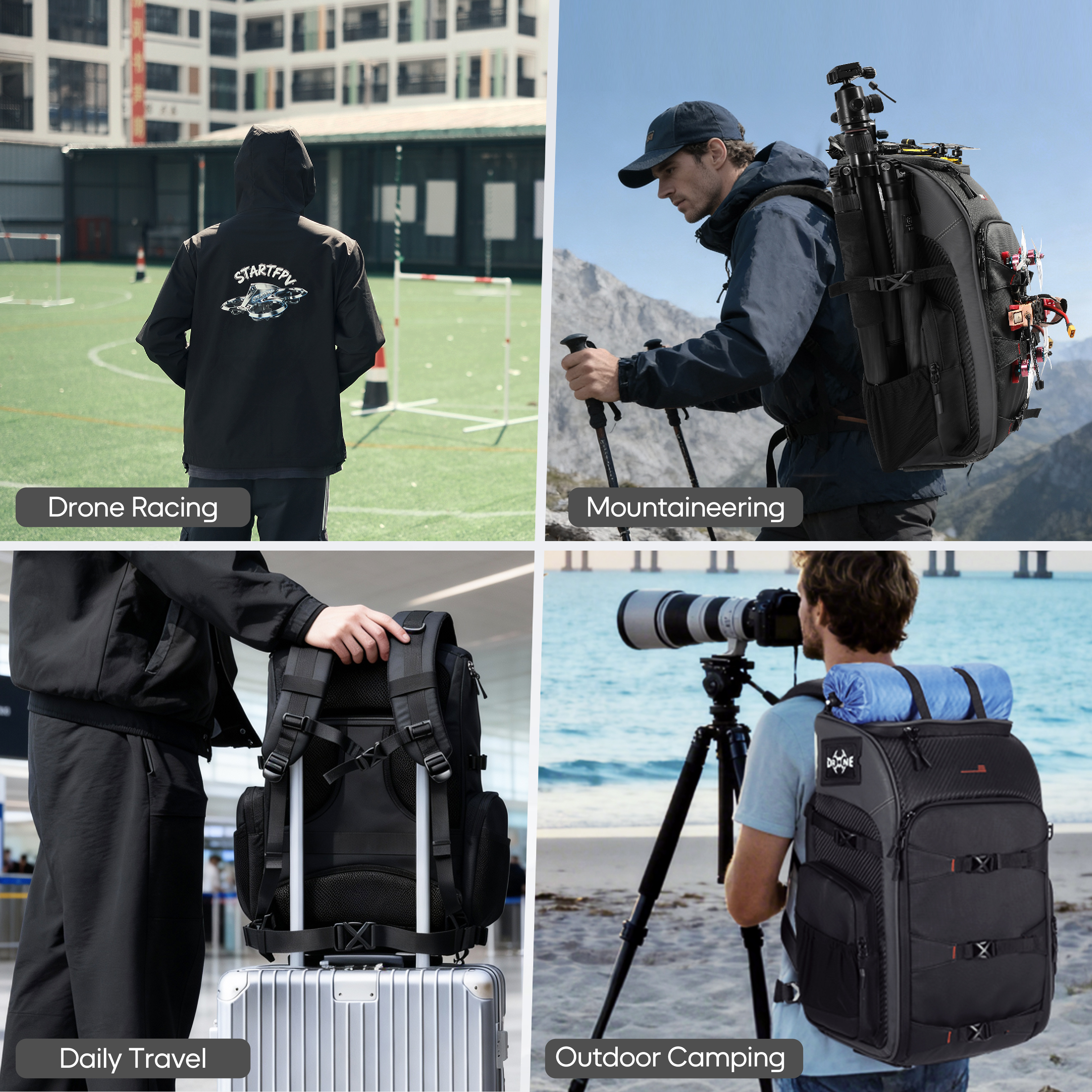 FPV Drone Sırt Çantası 40L Pro - Fpv Drone Bag incelemesi ve fiyatı