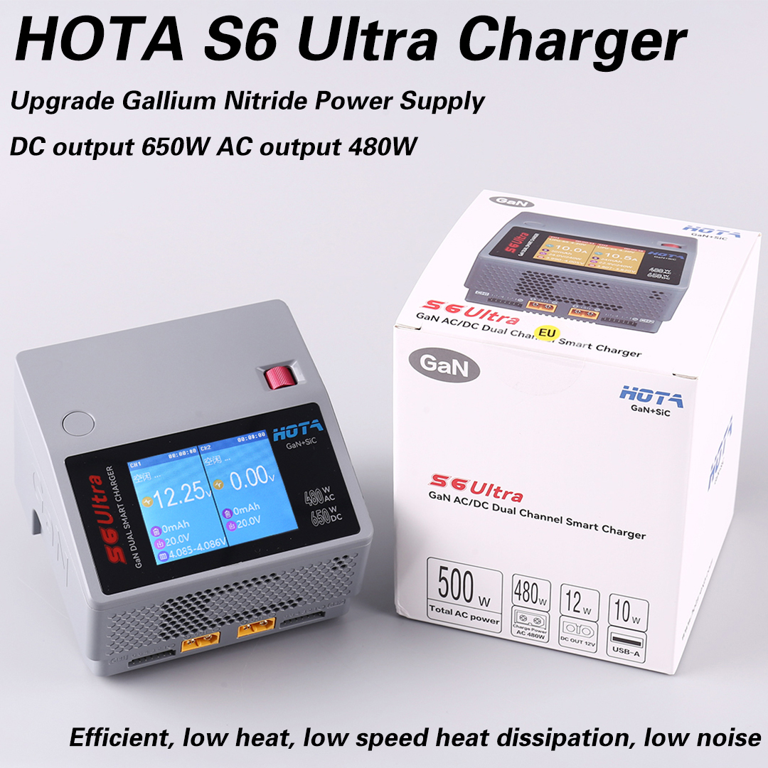 HOTA S6 Ultra Galyum Nitrür Mo - Fpv Drone Charger incelemesi ve fiyatı