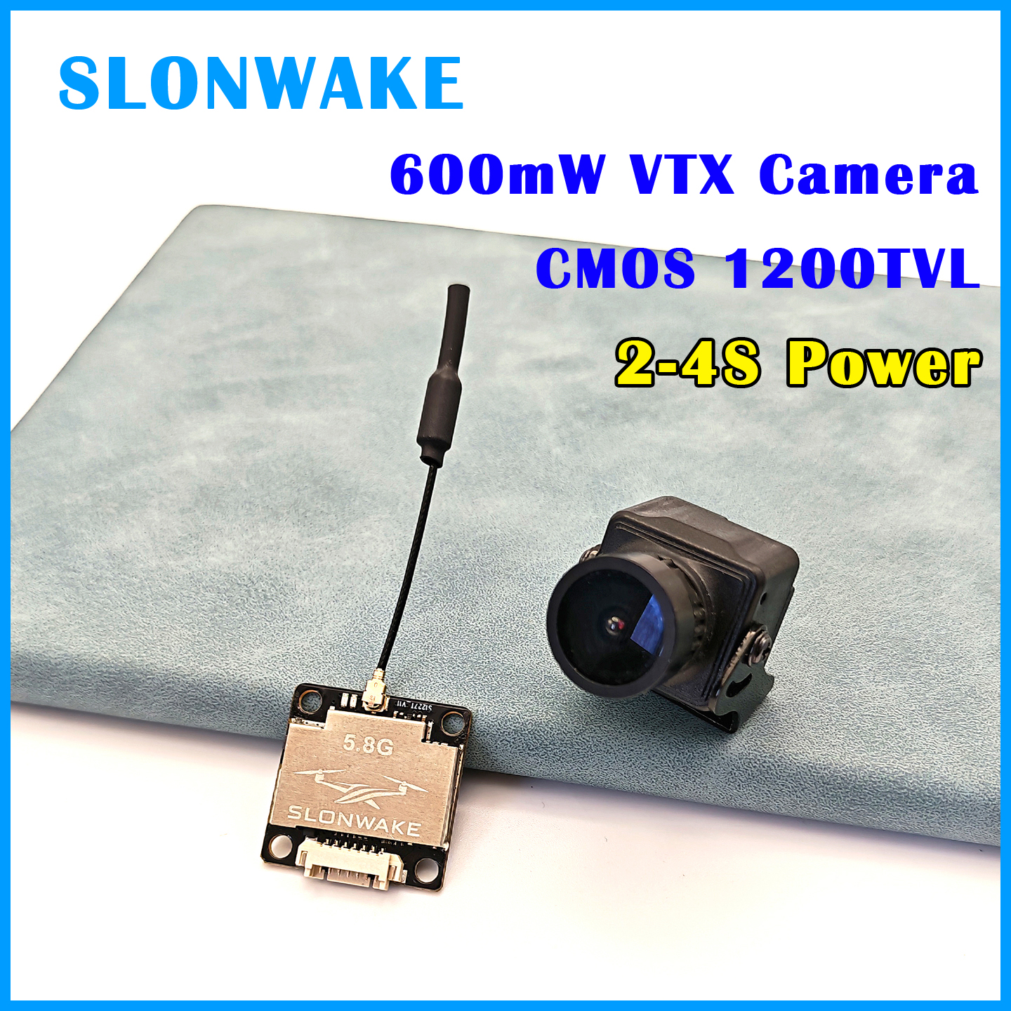 SLONWAKE Kullanıma hazır 5.8G  - Fpv Drone Camera incelemesi ve fiyatı