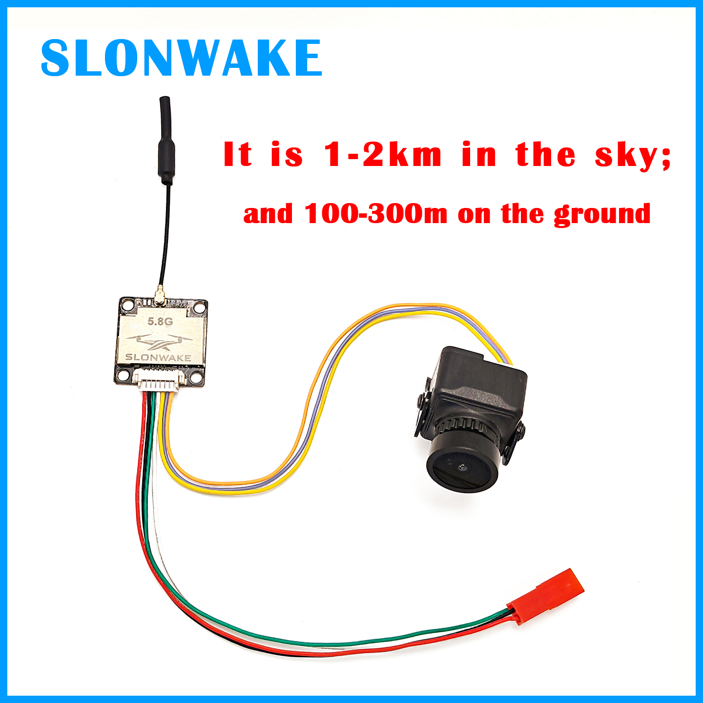 SLONWAKE Kullanıma hazır 5.8G  - Fpv Drone Camera incelemesi ve fiyatı