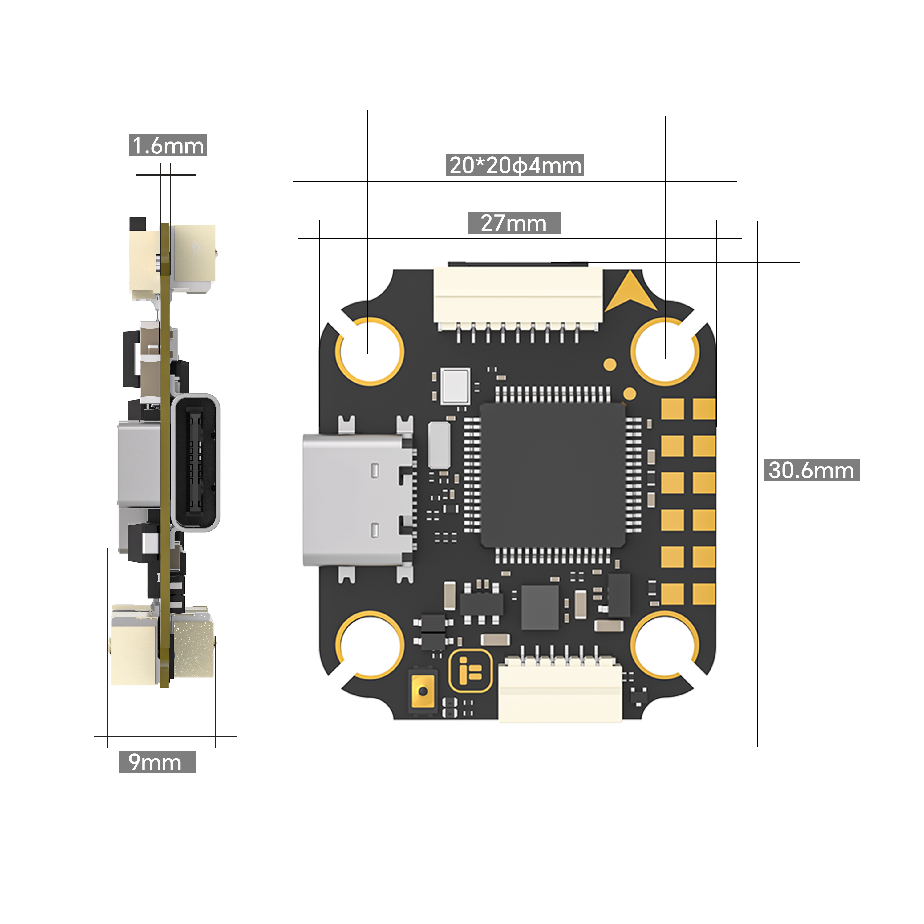 iFlight Borg F7 Mini Stack Uçu - Fpv Drone Esc incelemesi ve fiyatı
