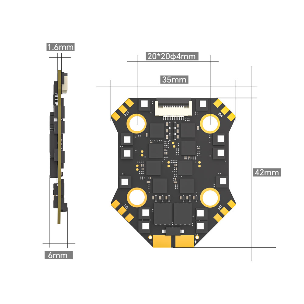 iFlight Borg F7 Mini Stack Uçu - Fpv Drone Esc incelemesi ve fiyatı